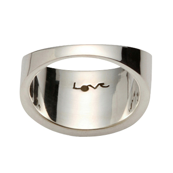 Gangsters | Womens Silver Ring - Click Image to Close
